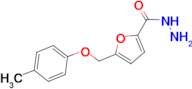 5-[(p-Tolyloxy)methyl]furan-2-carbohydrazide