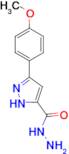 5-(4-Methoxy-phenyl)-2 H -pyrazole-3-carboxylic acid hydrazide