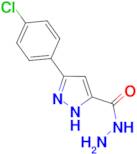 5-(4-Chlorophenyl)-1H-pyrazole-3-carbohydrazide