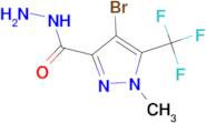 4-Bromo-1-methyl-5-trifluoromethyl-1 H -pyrazole-3-carboxylic acid hydrazide