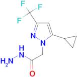 (5-Cyclopropyl-3-trifluoromethyl-pyrazol-1-yl)-acetic acid hydrazide