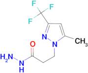 3-(5-Methyl-3-trifluoromethyl-pyrazol-1-yl)-propionic acid hydrazide