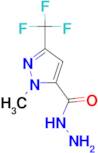 1-Methyl-3-(trifluoromethyl)-1H-pyrazole-5-carbohydrazide