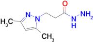 3-(3,5-Dimethyl-pyrazol-1-yl)-propionic acid hydrazide