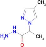 2-(4-Methyl-1H-pyrazol-1-yl)propionic acid hydrazide