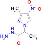 2-(3-Methyl-4-nitro-1H-pyrazol-1-yl)propionic acid hydrazide