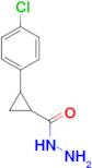 2-(4-Chlorophenyl)cyclopropane-1-carbohydrazide