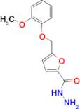 5-[(2-Methoxyphenoxy)methyl]furan-2-carbohydrazide