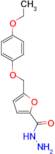 5-[(4-Ethoxyphenoxy)methyl]furan-2-carbohydrazide