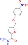 5-[(4-Nitrophenoxy)methyl]furan-2-carbohydrazide