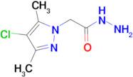 2-(4-Chloro-3,5-dimethyl-1H-pyrazol-1-yl)acetohydrazide