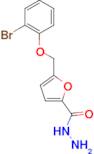 5-(2-Bromo-phenoxymethyl)-furan-2-carboxylic acidhydrazide