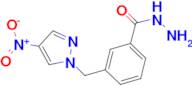 3-(4-Nitro-pyrazol-1-ylmethyl)-benzoic acid hydrazide