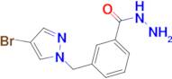 3-(4-Bromo-pyrazol-1-ylmethyl)-benzoic acid hydrazide