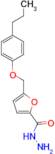 5-(4-Propyl-phenoxymethyl)-furan-2-carboxylic acid hydrazide