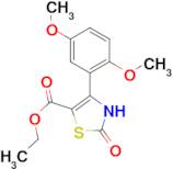 4-(2,5-Dimethoxy-phenyl)-2-oxo-2,3-dihydro-thiazole-5-carboxylic acid ethyl ester