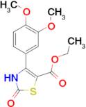 4-(3,4-Dimethoxy-phenyl)-2-oxo-2,3-dihydro-thiazole-5-carboxylic acid ethyl ester