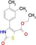 4-(3,4-Dimethyl-phenyl)-2-oxo-2,3-dihydro-thiazole-5-carboxylic acid ethyl ester