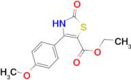 4-(4-Methoxy-phenyl)-2-oxo-2,3-dihydro-thiazole-5-carboxylic acid ethyl ester