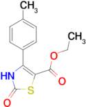 2-Oxo-4- p -tolyl-2,3-dihydro-thiazole-5-carboxylic acid ethyl ester