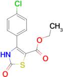 4-(4-Chloro-phenyl)-2-oxo-2,3-dihydro-thiazole-5-carboxylic acid ethyl ester