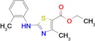 4-Methyl-2- o -tolylamino-thiazole-5-carboxylic acid ethyl ester