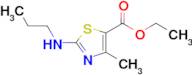 4-Methyl-2-propylamino-thiazole-5-carboxylic acidethyl ester