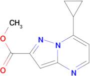 7-Cyclopropyl-pyrazolo[1,5- a ]pyrimidine-2-carboxylic acid methyl ester