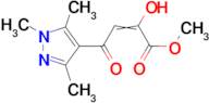 2,4-Dioxo-4-(1,3,5-trimethyl-1 H -pyrazol-4-yl)-butyric acid methyl ester