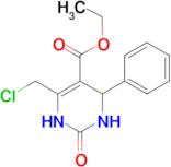 6-Chloromethyl-2-oxo-4-phenyl-1,2,3,4-tetrahydro-pyrimidine-5-carboxylic acid ethyl ester