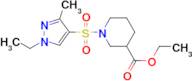 1-(1-Ethyl-3-methyl-1 H -pyrazole-4-sulfonyl)-piperidine-3-carboxylic acid ethyl ester