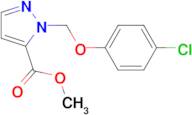 2-(4-Chloro-phenoxymethyl)-2 H -pyrazole-3-carboxylic acid methyl ester