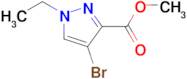 4-Bromo-1-ethyl-1 H -pyrazole-3-carboxylic acid methyl ester
