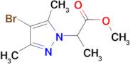 2-(4-Bromo-3,5-dimethyl-pyrazol-1-yl)-propionic acid methyl ester