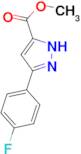 5-(4-Fluoro-phenyl)-1H-pyrazole-3-carboxylic acid methyl ester