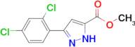 5-(2,4-Dichloro-phenyl)-1 H -pyrazole-3-carboxylic acid methyl ester