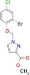 1-(2-Bromo-4-chloro-phenoxymethyl)-1 H -pyrazole-3-carboxylic acid methyl ester