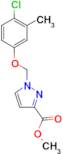 1-(4-Chloro-3-methyl-phenoxymethyl)-1 H -pyrazole-3-carboxylic acid methyl ester