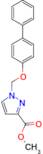 1-(Biphenyl-4-yloxymethyl)-1 H -pyrazole-3-carboxylic acid methyl ester