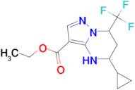 5-Cyclopropyl-7-trifluoromethyl-4,5,6,7-tetrahydro-pyrazolo[1,5- a ]pyrimidine-3-carboxylic acid e…