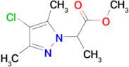 2-(4-Chloro-3,5-dimethyl-pyrazol-1-yl)-propionic acid methyl ester