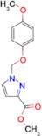 1-(4-Methoxy-phenoxymethyl)-1 H -pyrazole-3-carboxylic acid methyl ester