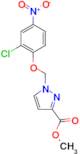 1-(2-Chloro-4-nitro-phenoxymethyl)-1 H -pyrazole-3-carboxylic acid methyl ester