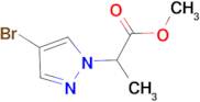 2-(4-Bromo-pyrazol-1-yl)-propionic acid methyl ester