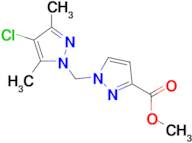 1-(4-Chloro-3,5-dimethyl-pyrazol-1-ylmethyl)-1 H -pyrazole-3-carboxylic acid methyl ester