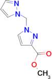 1-Pyrazol-1-ylmethyl-1 H -pyrazole-3-carboxylic acid methyl ester