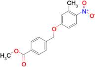 4-(3-Methyl-4-nitro-phenoxymethyl)-benzoic acid methyl ester