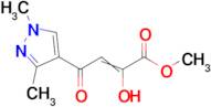 4-(1,3-Dimethyl-1 H -pyrazol-4-yl)-2,4-dioxo-butyric acid methyl ester
