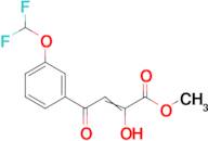 4-(3-Difluoromethoxy-phenyl)-2,4-dioxo-butyric acid methyl ester