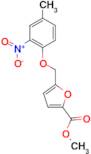 5-(4-Methyl-2-nitro-phenoxymethyl)-furan-2-carboxylic acid methyl ester